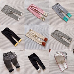 2023清仓不换退！女童春秋冬季修身打底裤加绒裤裙裤宝宝长裤