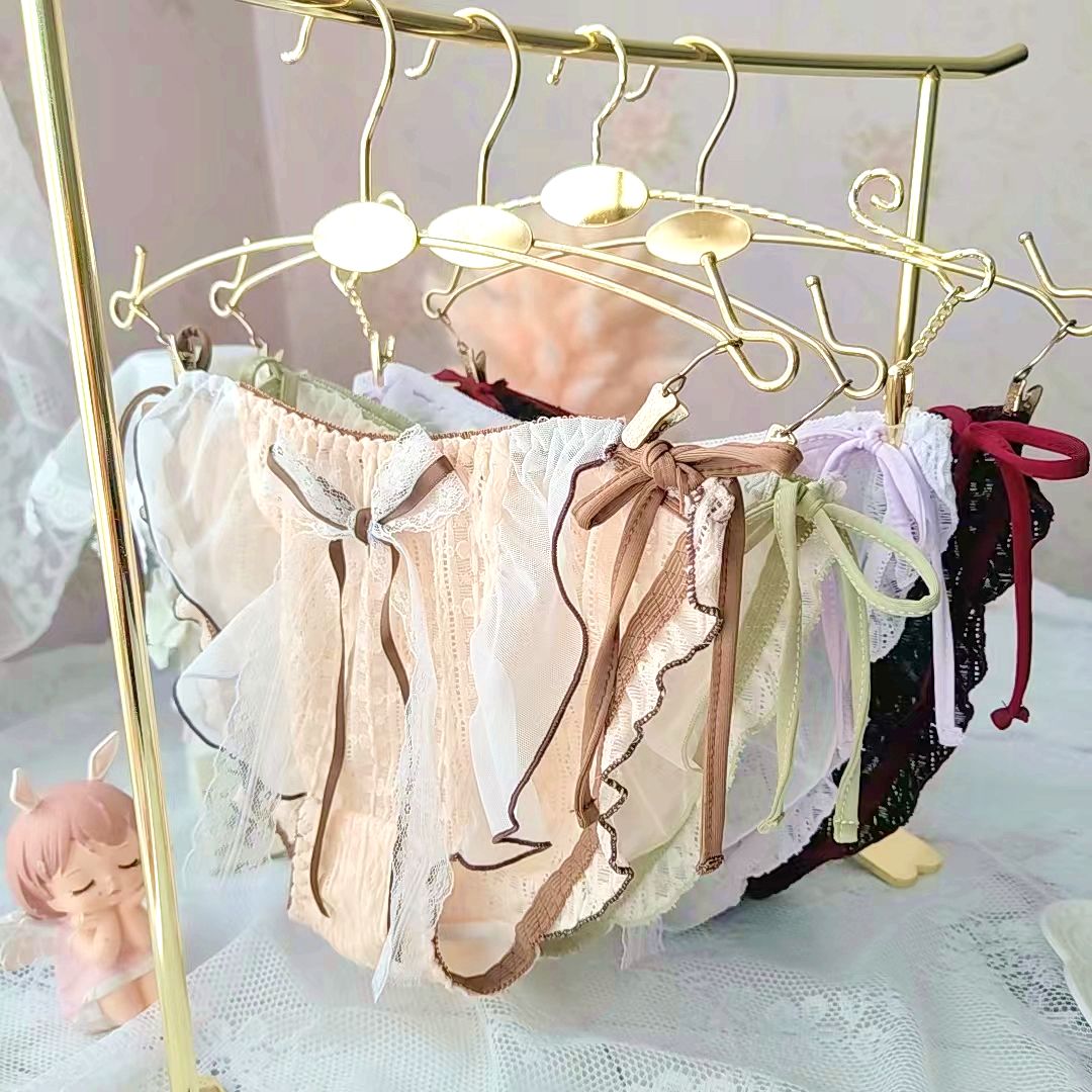 日系系带性感少女内裤