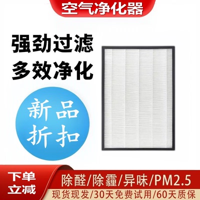 适配Rasonic乐信牌RBF-41AH空气净化器高效除尘除霾滤网