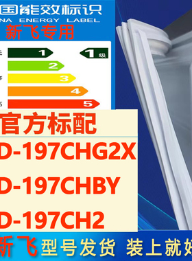 适用新飞BCD 197CHG2X 197CHBY 197CH2冰箱密封条门封胶条磁吸条
