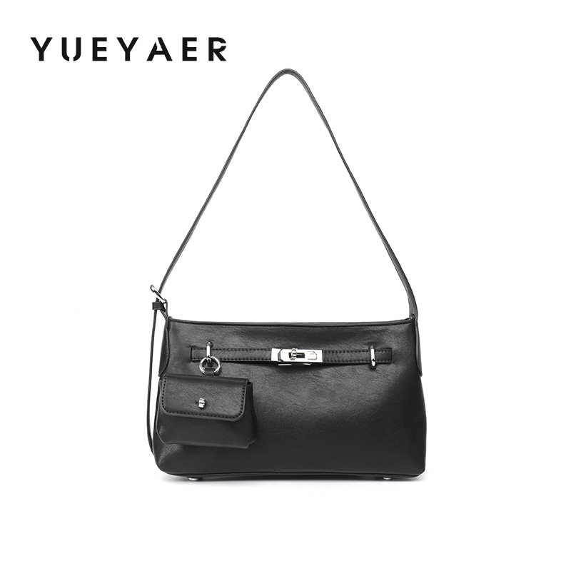 月芽儿腋下包女式2026新款百搭单肩斜挎包复古小众大容量通勤女包,箱包皮具/热销女包/男包,腋下包,淘宝优惠券,粉丝福利购,淘宝优惠卷