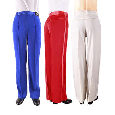 摩登专业比赛裤拉丁舞丹凯缎面腰