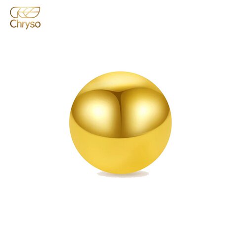 999足金古法小金珠3D蹦迪珠DIY