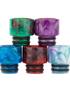 新款树脂烟嘴 510drip tip 防烫滴嘴 吸嘴 蜂巢510蛇纹吸嘴 口吸