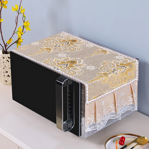 微波炉罩子专用防尘罩烤箱盖布