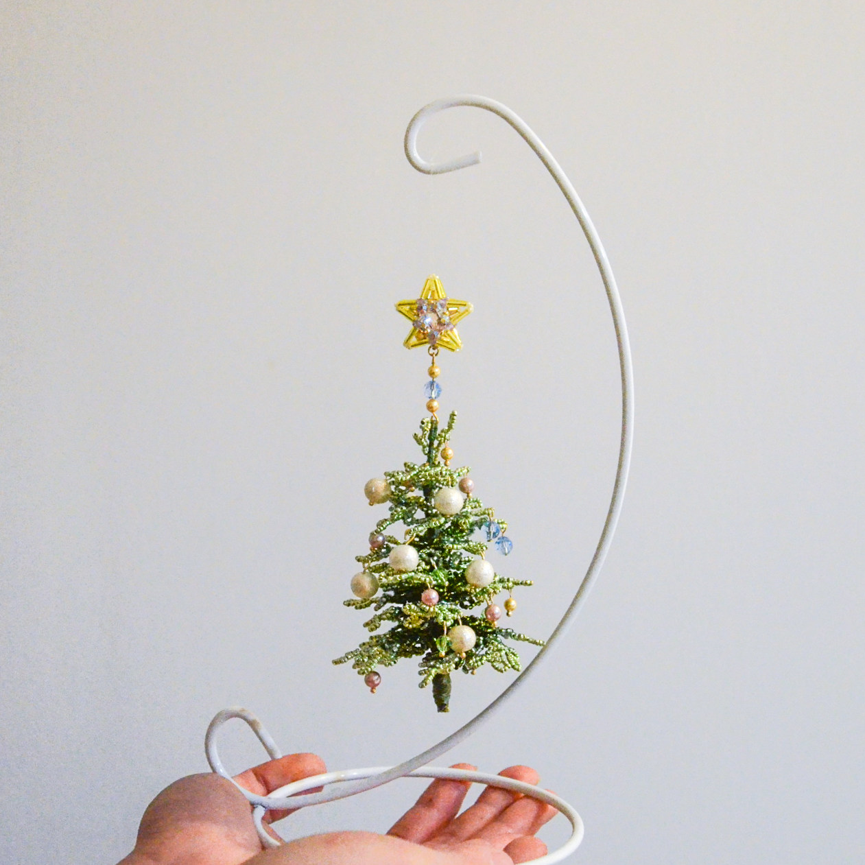 圣诞树串珠材料包手工diy