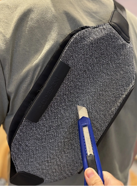 XDDESIGN胸包男斜挎包女单肩包腰包防割防划防盗时尚休闲运动包