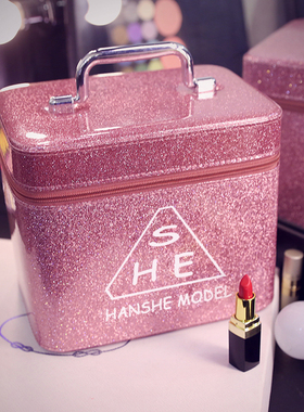 化妆包女便携超大容量ins2025新款高级感网红品收纳盒防水手提箱