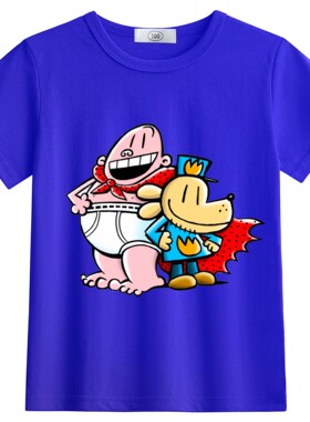 现货新款 神探狗狗：警长服装 中小童夏装轻薄 短袖T恤上衣63078