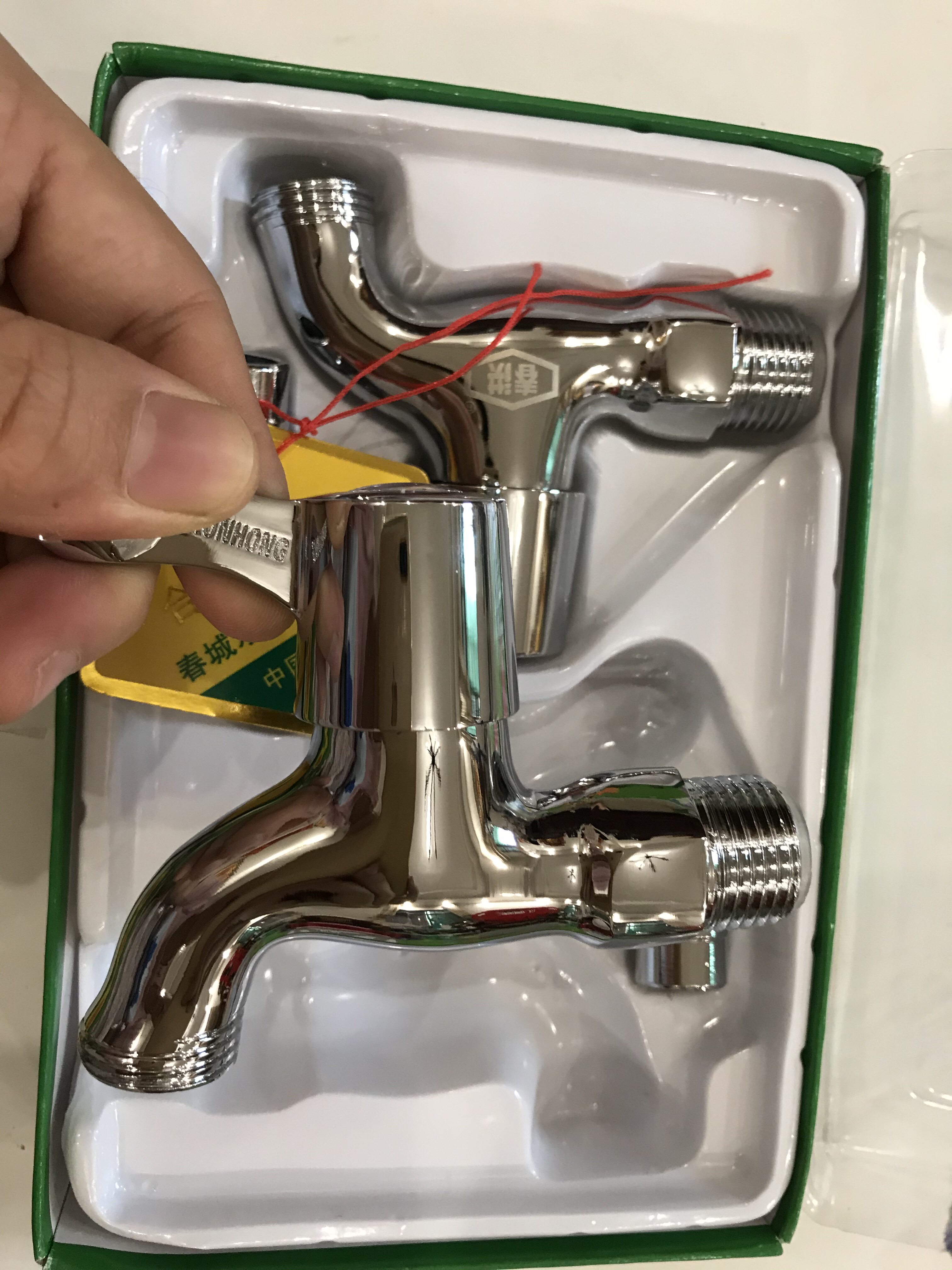 银色304春洪高端水龙头角阀