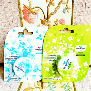 泰国原装PEPPERMINT Field花香薄荷膏鼻通清凉提神防困驱蚊止痒膏