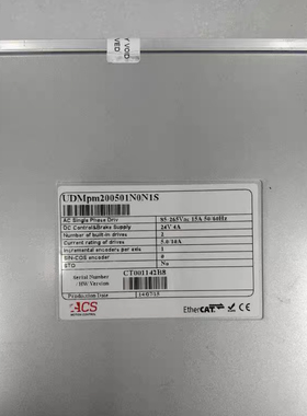 ACS UDMpm200501N0N1S 控制器 原装拆机件