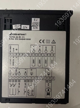Gossen Metrawatt戈森米拉特R2700 A3 议价