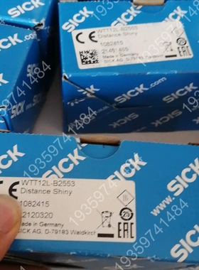 SICK光电开关传感器 WTT12L-B2553西克 议价