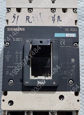 议价：VL400315～400A断路器