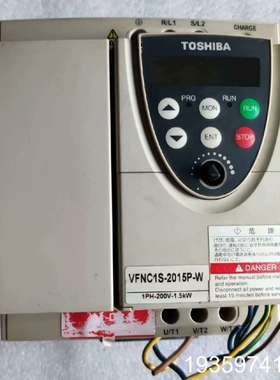 东芝变频器  VFNC1S-2015P-W， 1.5KW 2议价