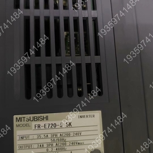型号：FR 240V E720 200 议价 5.5K 变频器