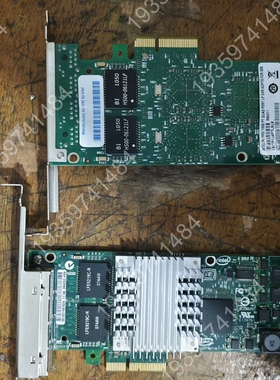 2块intel EXPI9404PT PCI-E 4口千 议价