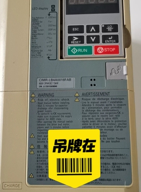 议价：CIMR-LB4A0018FAB安川变频器，功率：7.5KW