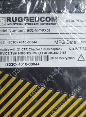 RUGGEDCOM罗杰康交换机 I802-M-T-FX06 议价