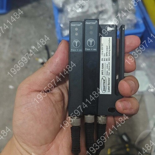 3个ECOTTER 贴标机光电标签传感器PFT-100N 议价