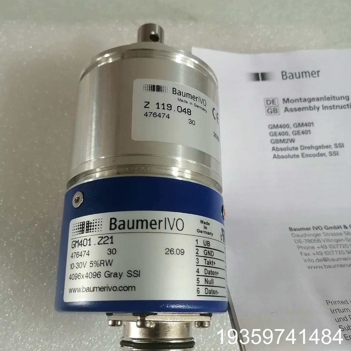 堡盟编码器GM401.Z21剩余没外盒议价