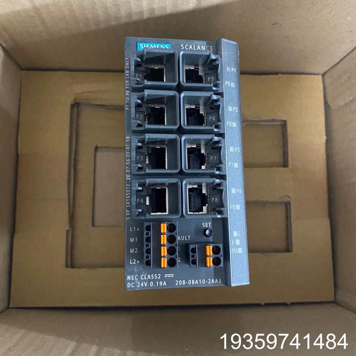 模块，型号6GK5208-0BA10-2AA3，议价