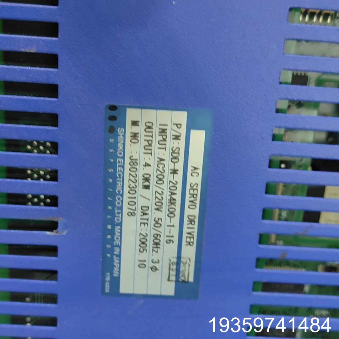 SDD-E-20A4K00-1-16 神钢伺服驱动器议价