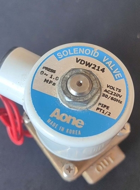 议价：韩国Aone电磁阀 VDW214 型号 AC220V 50/