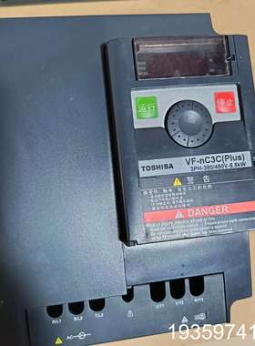 东芝VFNC3C-4055P变频器，5.5kW三相。，议价