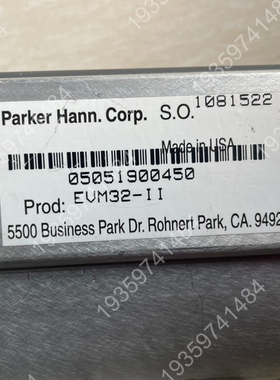 Parker hann EVM32-II ， 议价