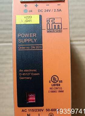 ifm电源 DN2011  DC24V/2.5A  1议价