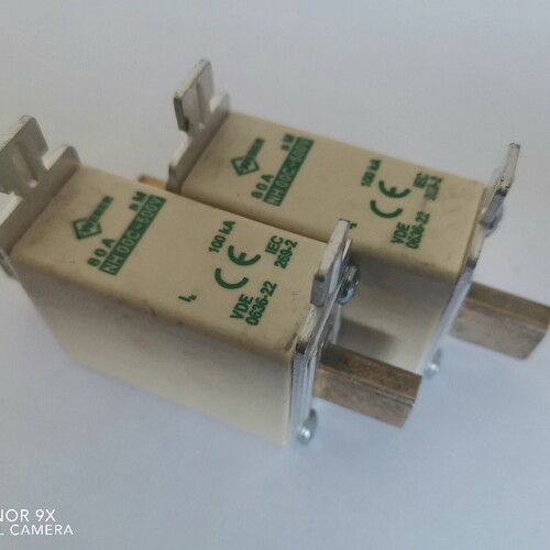 议价：WEBER NH00C 80A 500V 100KA 熔断