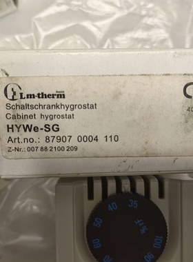 议价：HYWe-SG湿度控制器Lm-therm德国原装进口，全新带