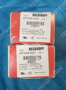 倍福BECKHOFF EP1008-0001 EtherCA 议价