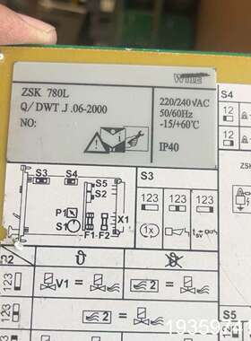ZSK780l   220/240VAC 50/60Hz 1议价