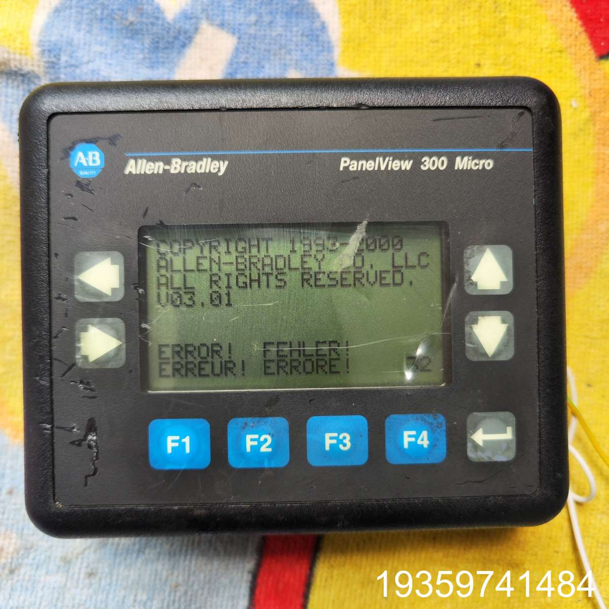 AB触摸屏2711-M3A18L1，议价