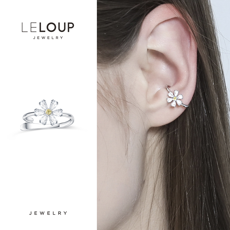 买手店设计师品牌风耳夹耳饰