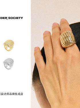 tendersociety镂空戒指小众首饰