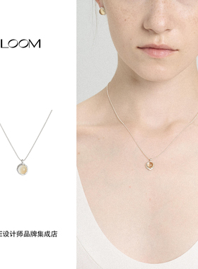 Dare买手店 LOOM 正品复古绳结边项链简单通勤复古925银小众首饰