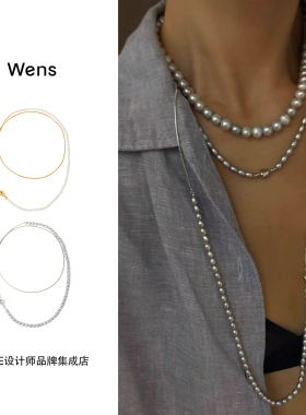 Dare买手店 Wens Jewels「瓶」长珍珠细颈瓶项链复古中式小众原创