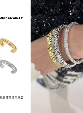 tendersociety老花镂空手镯首饰