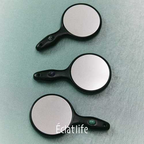 Dare买手店 Éclatlife黑檀木圆镜便携化妆镜女生日礼物送礼美妆
