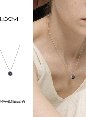 Dare买手店 LOOM 正品复古绳结边项链原创设计精致通勤925银首饰