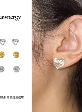 Rawnergy 日常多形态小耳钉925银小众日常通勤民族复古饰品首饰女
