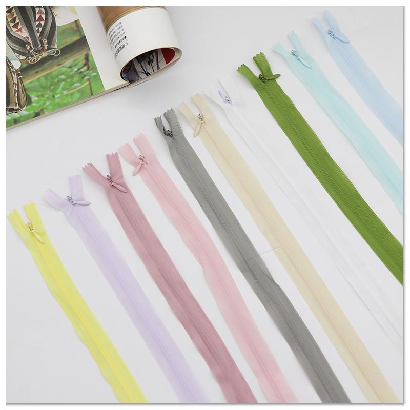 三力拉链彩色隐形拉链