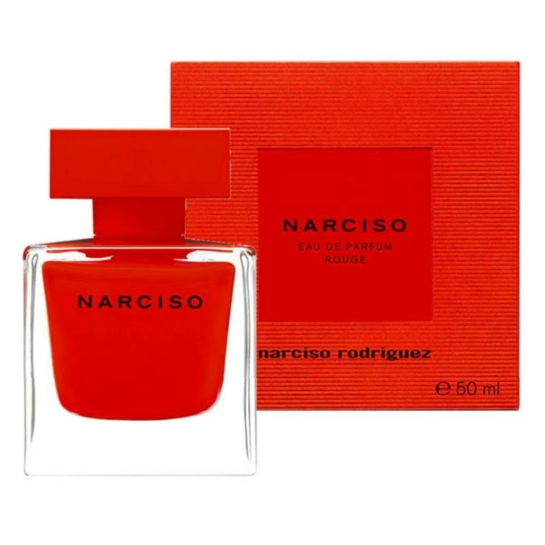 正品Narciso纳茜素纳西素Rouge红色红韵红胖子同名女士香水90ML