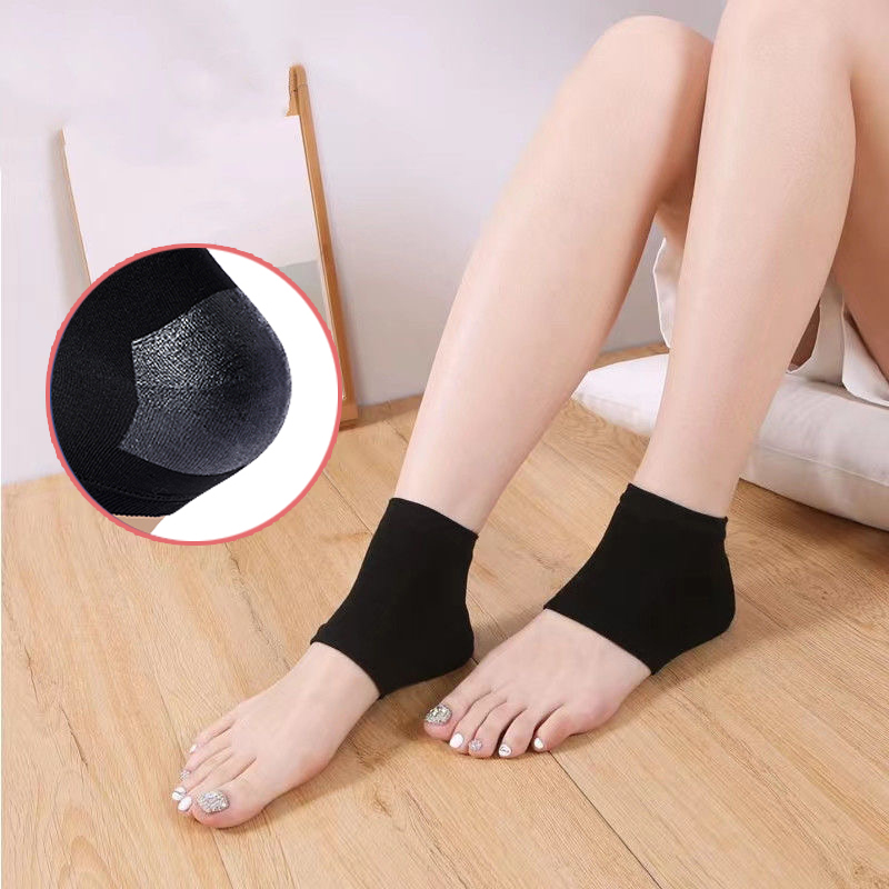 雨足船袜夏季情侣抗菌防裂袜套棉