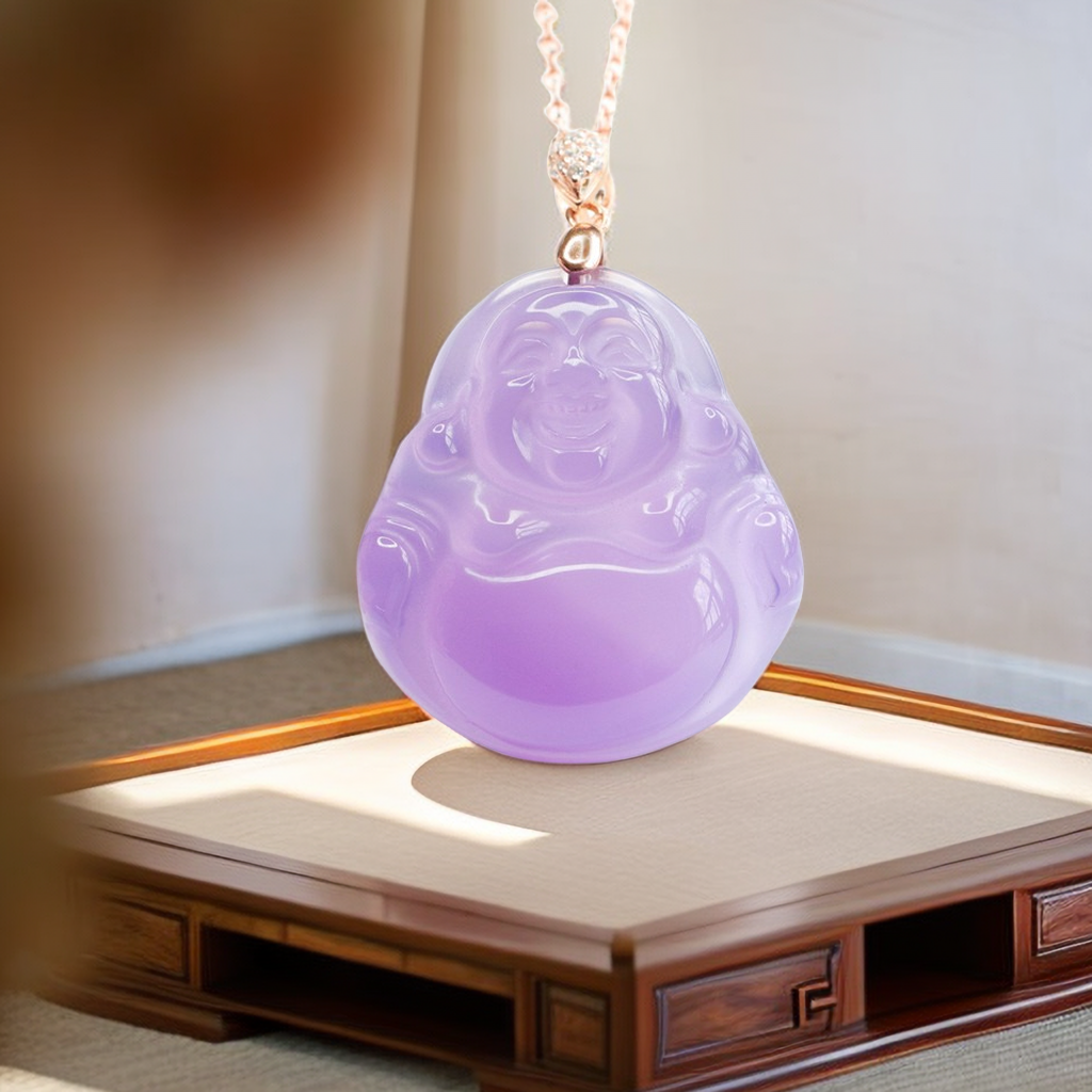 玛瑙玉髓新品佛牌佛公女款吊坠