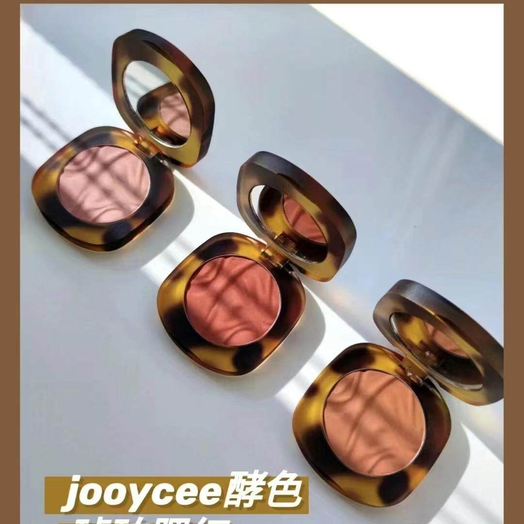 Joocyee酵色琥珀腮红贝壳高光提亮玫瑰烤奶水感细闪女高光一体盘